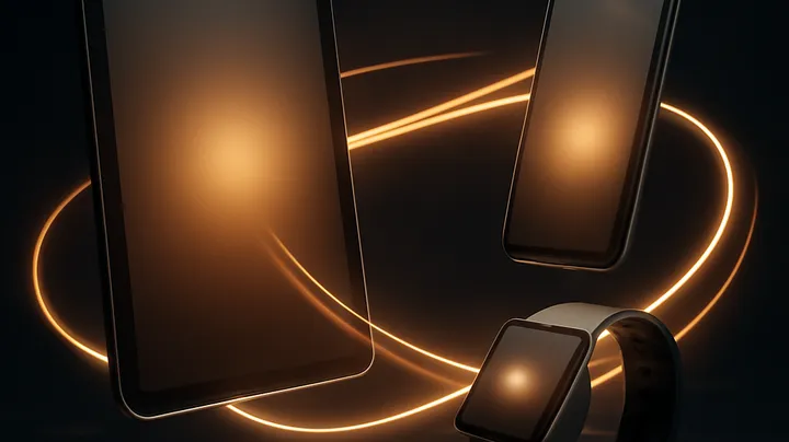 2444BAT COM Multiple devices floating in harmony